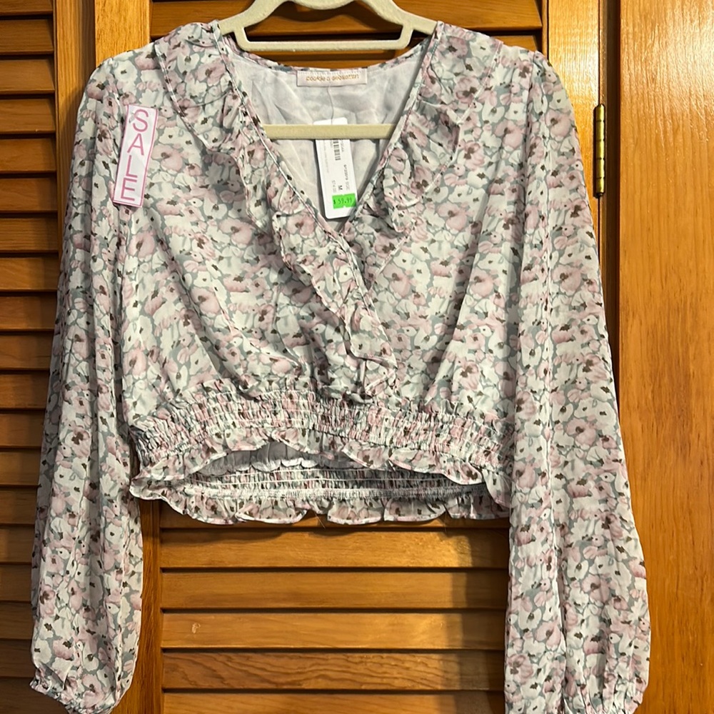 Floral Crop Top